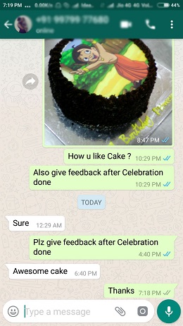 online cake delivery in