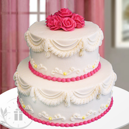 Butter Cream Cake decoration | 2kg Cake decoration | Birthday cake design |  | Bakery World - YouTube
